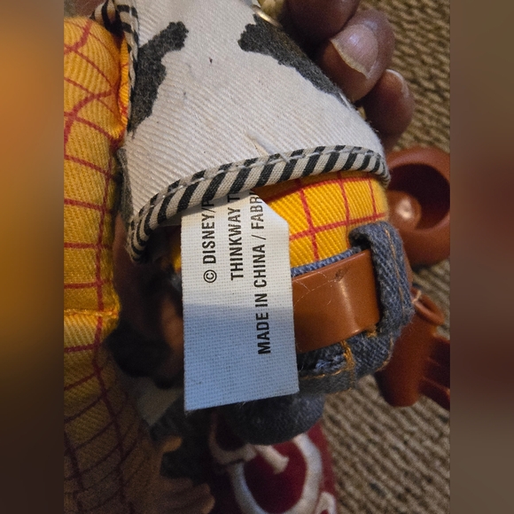 Disney Pixar Toy Story Woody Pull String Dont Work 15"  Figure Thinkway Doll - Picture 3 of 3